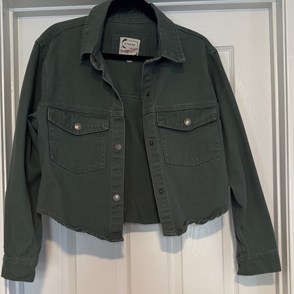 Stoosh Olive Jean Jacket
